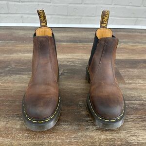 Dr. Martens 2976 Bex Crazy Horse Chelsea Boots Women Sz 8
